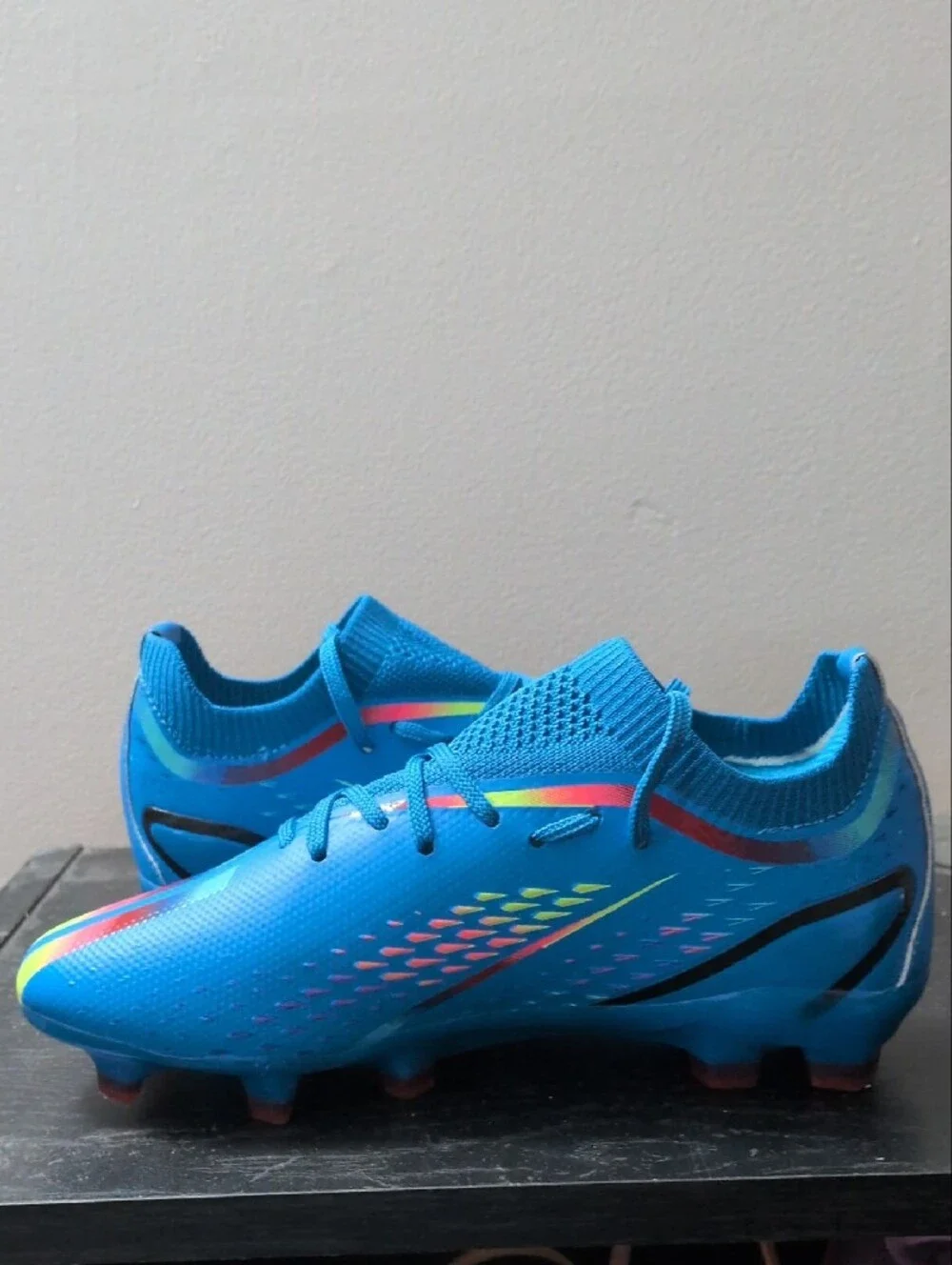 Boys Blue Soccer Cleats - Never Worn (Adidas-Like)